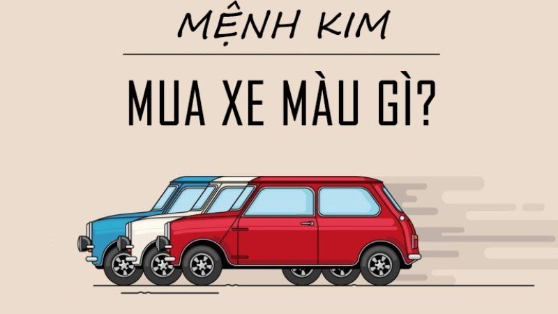 Mệnh Kim hợp xe màu gì? Màu xe nào hợp phong thủy?